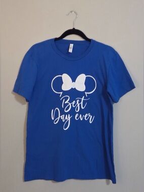 Women’s Size Medium Disney T-Shirt Royal Blue